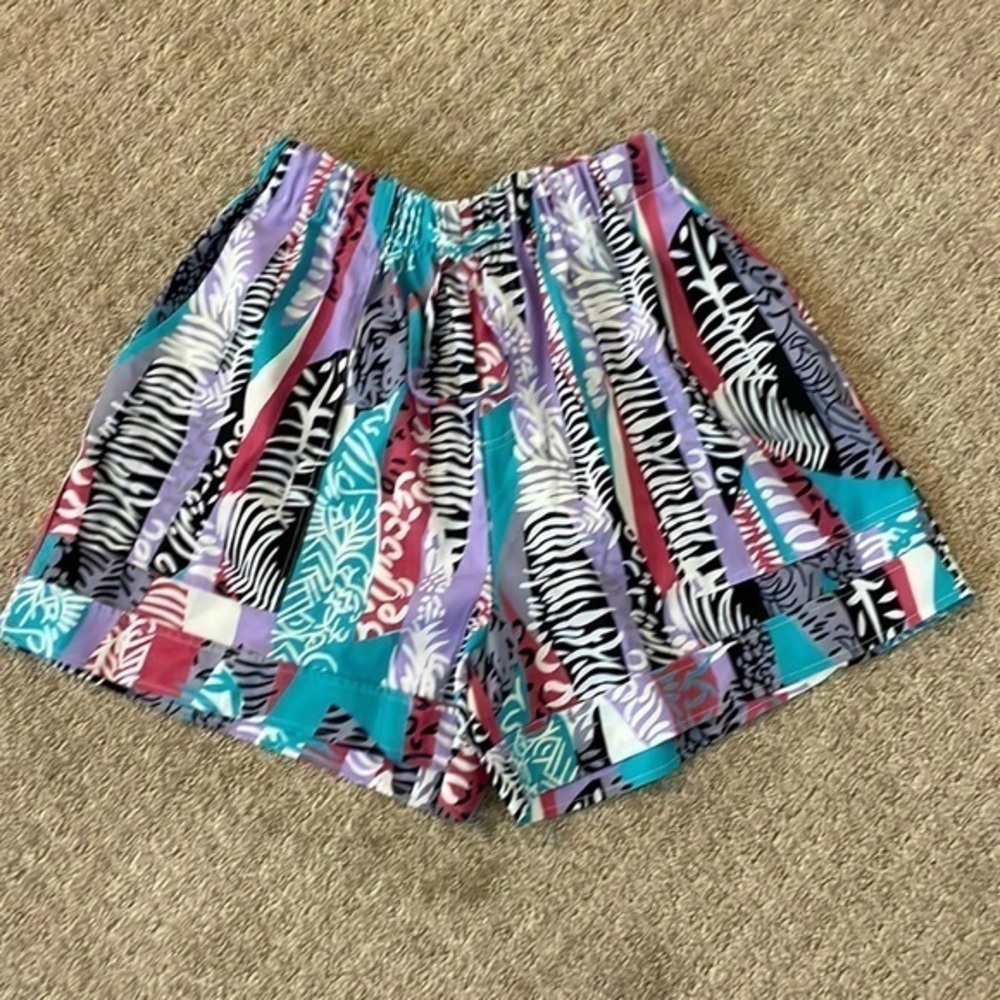 Miss Look Tribal Print Pull On Drawstring Shorts